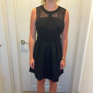 BCBG black mini dress